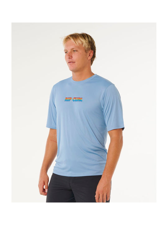 Lycra męska RIP CURL Icons Of Surflite Upf S/S niebieska
