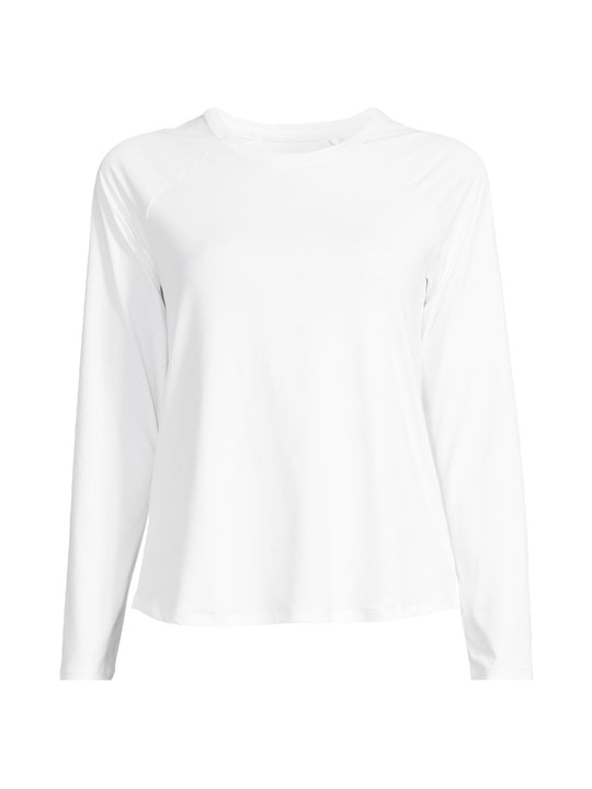 Koszulka damska CASALL Essential Long Sleeve kolor biały
