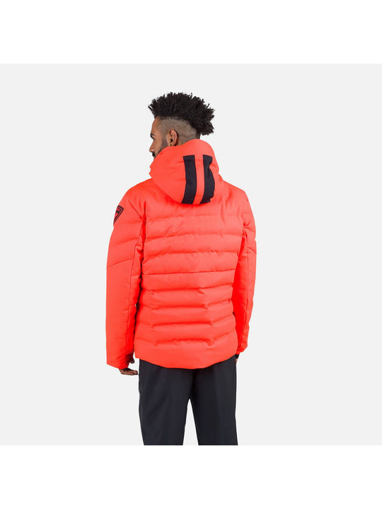 Kurtka narciarska męska Rossignol Hero Blackside Puffy Jkt czerwony
