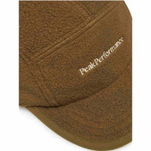 Czapka PEAK PERFORMANCE Fleece Cap brązowy

