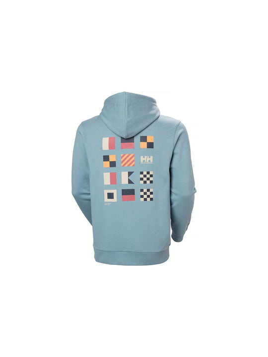 Bluza męska HELLY HANSEN Shoreline Hoodie niebieska
