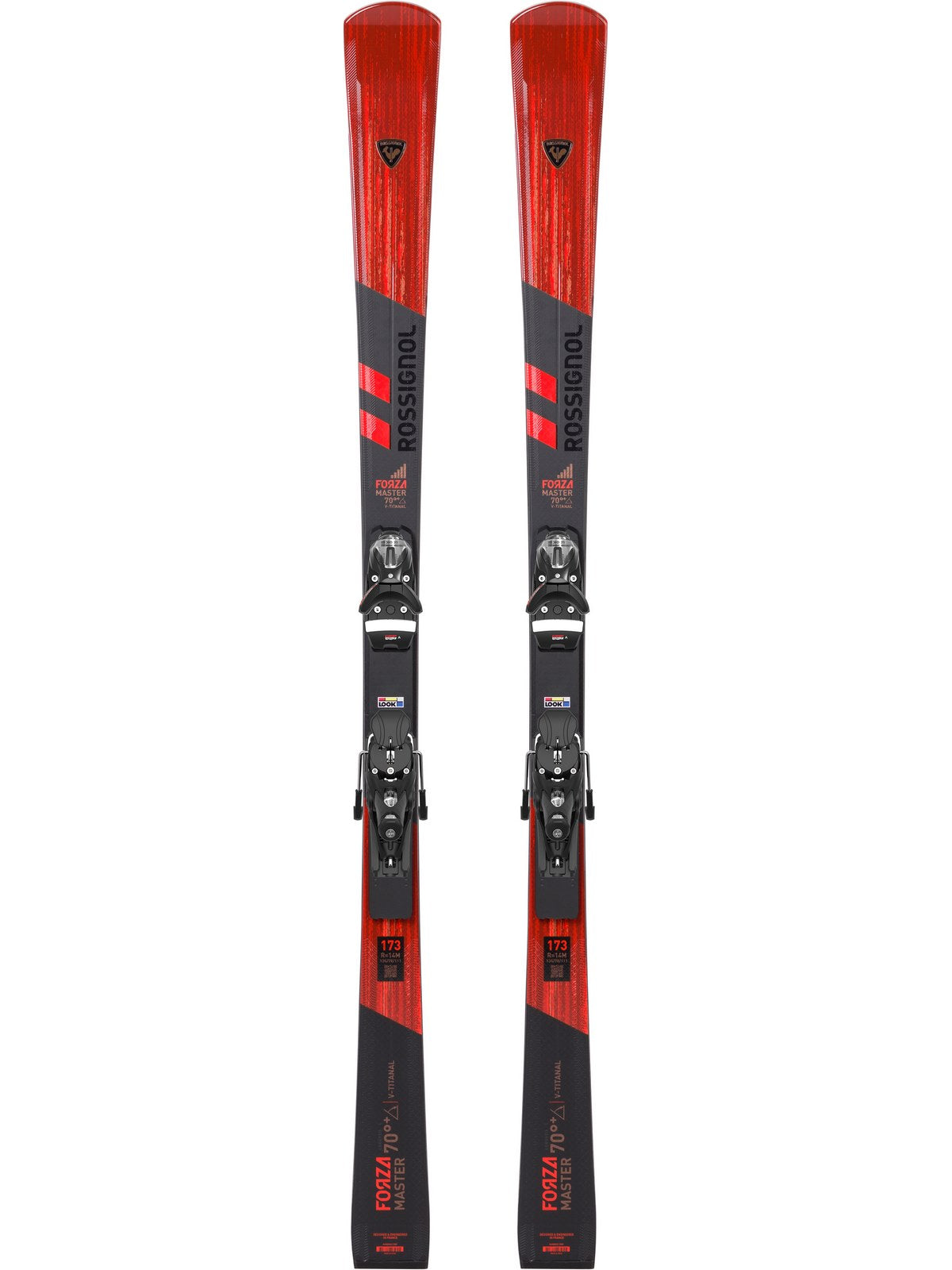 Narty Rossignol FORZA 70° + V-TI MASTER (R22) + wiązania LOOK SPX 14 Rockerace - Adventure Sports