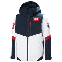 Kurtka narciarska dziecięca Helly Hansen Jr Elevate Jacket granatowy - Adventure Sports
