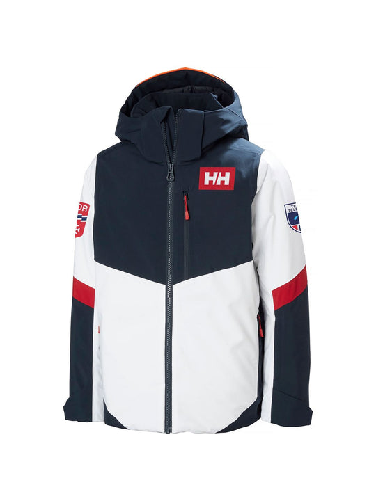 Kurtka narciarska dziecięca Helly Hansen Jr Elevate Jacket granatowy - Adventure Sports
