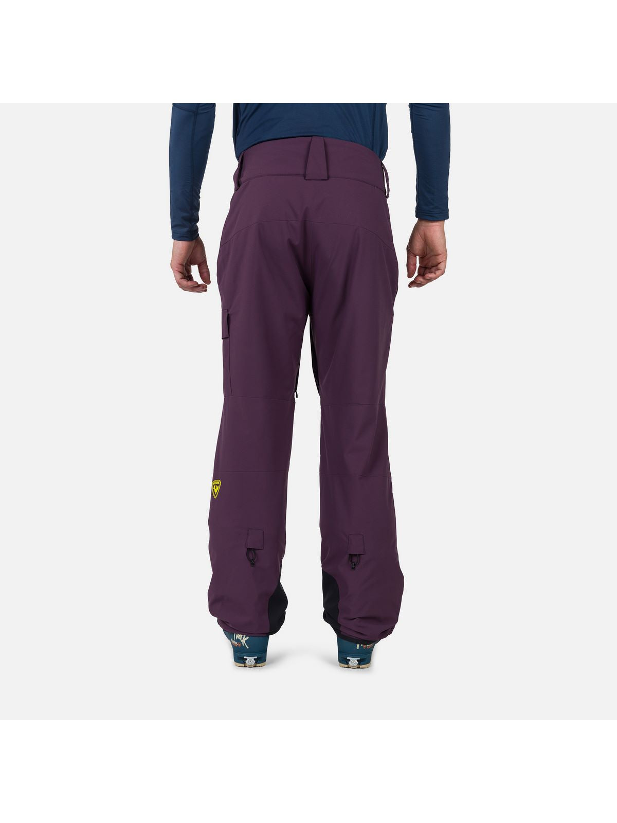 Spodnie narciarskie męskie Rossignol Relax Pant fioletowe - Adventure Sports