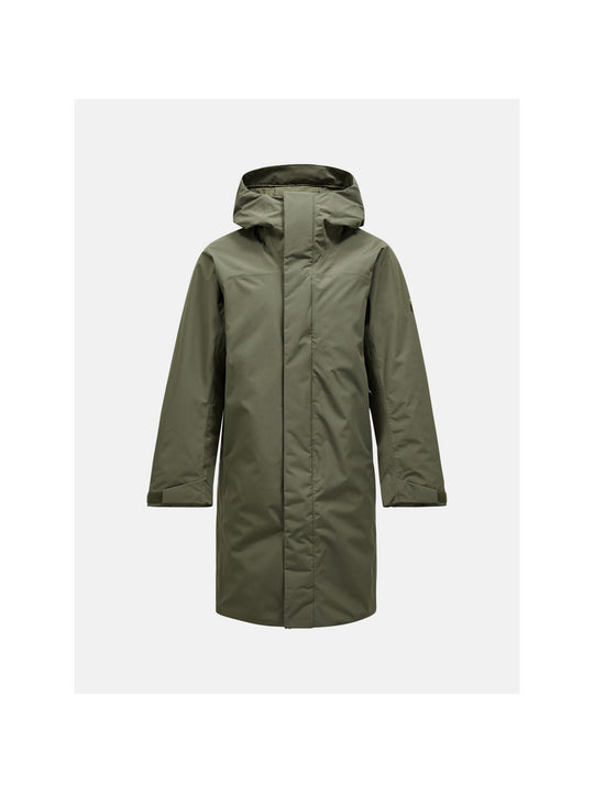 Parka Peak Performance M Treeline Insulated Park zielony - Kurtka - Adventure Sports
