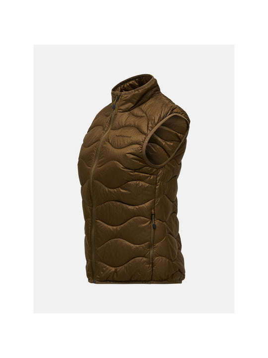 Kamizelka puchowa damska PEAK PERFORMANCE Helium Down Vest brązowa
