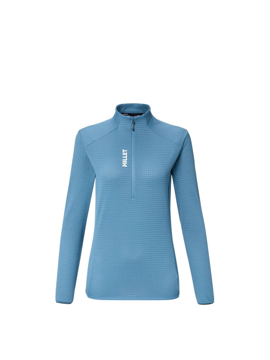 Bluza damska MILLET Parmelan Light Fleece Po W niebieska
