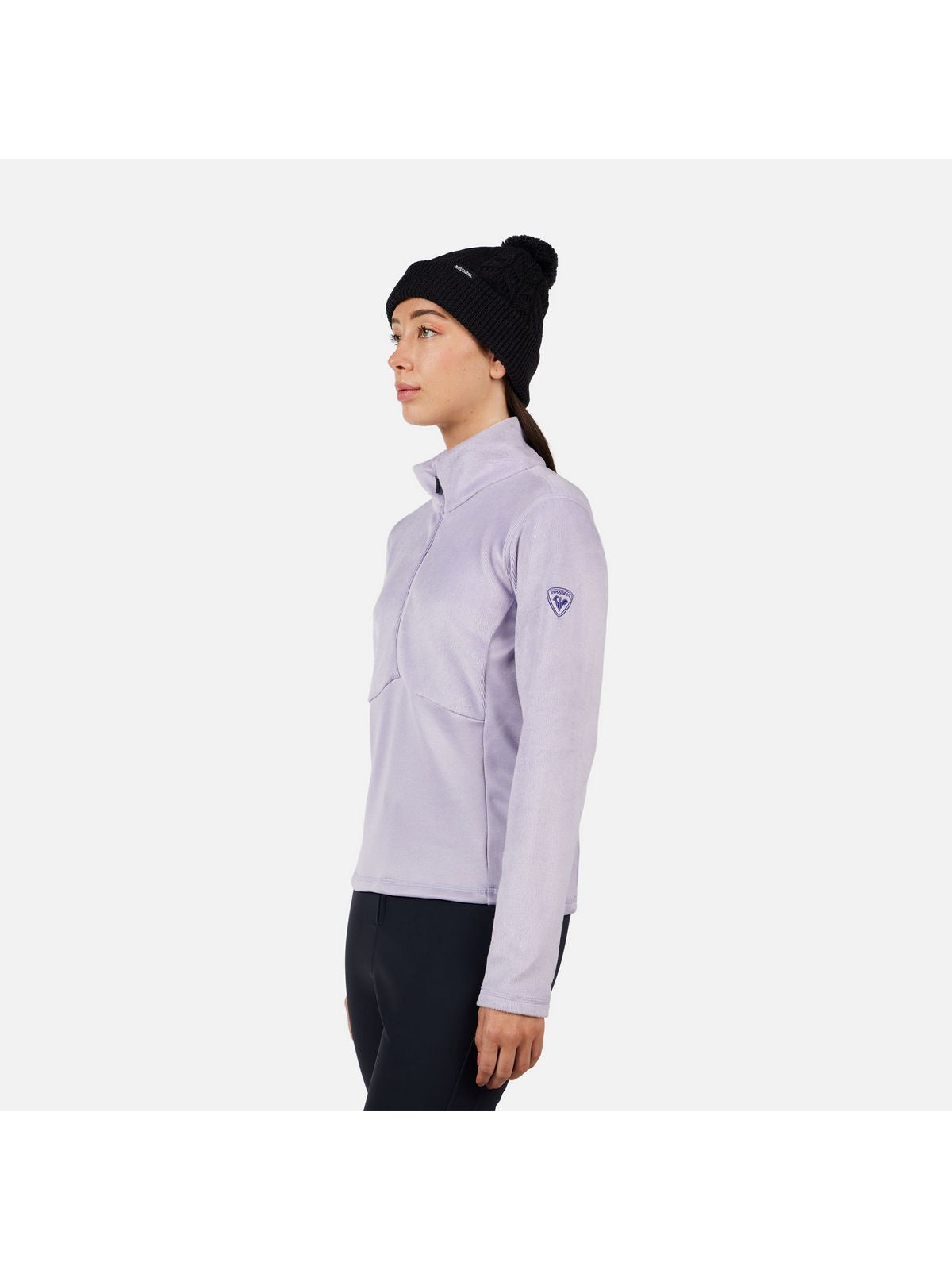 Bluza damska ROSSIGNOL W DIRETTA HZ FLEECE szara