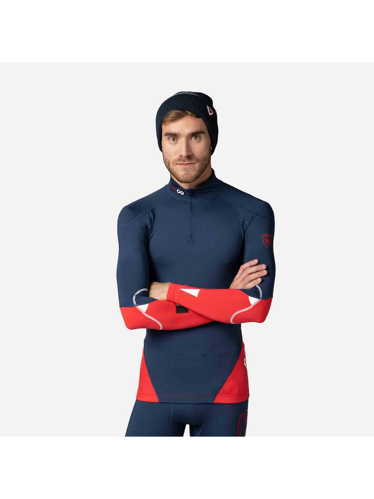 Koszulka Rossignol Infini Compression Race Top granatowy - Adventure Sports