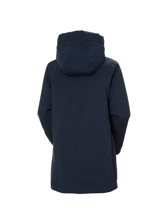 Kurtka przeciwdeszczowa damska Helly Hansen W Victoria Ins Mid Rain Jacket granatowy - Adventure Sports
