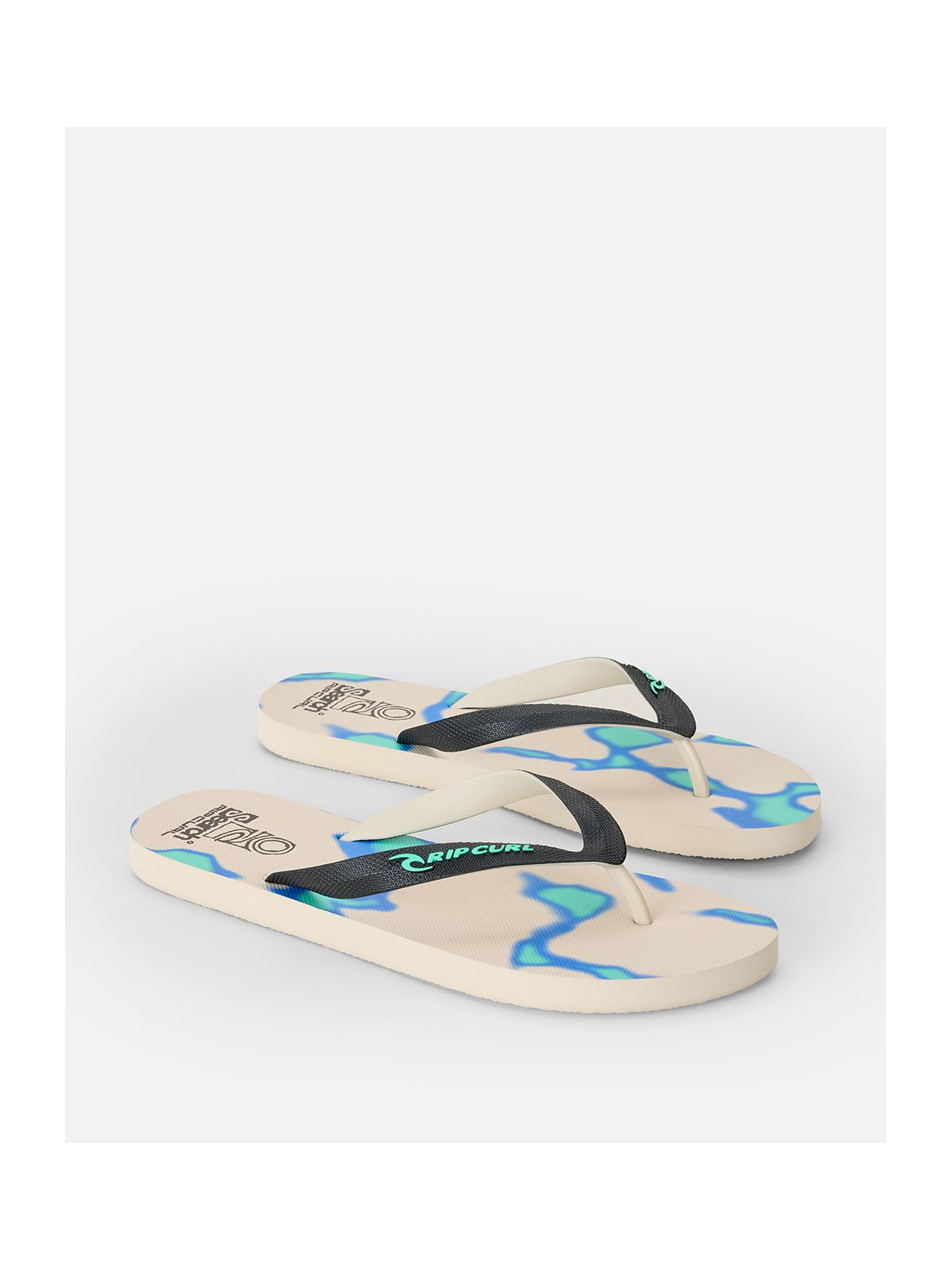 Japonki męskie RIP CURL Sessions Bloom Open Toe szare
