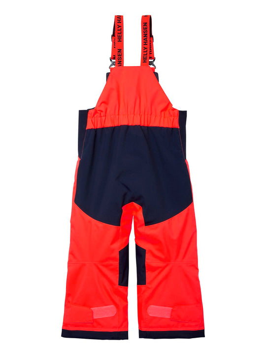 Spodnie narciarskie dziecięce HELLY HANSEN K Rider 2 Ins Bib kolor czerwony
