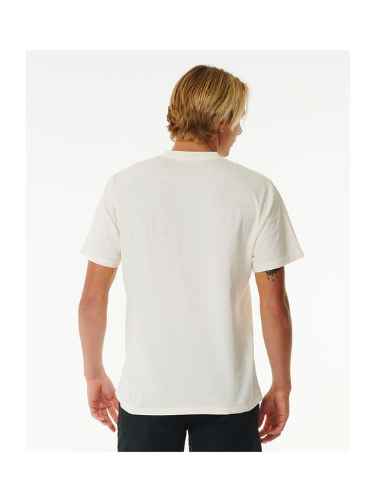 Koszulka RIP CURL Plain Wash Tee biały
