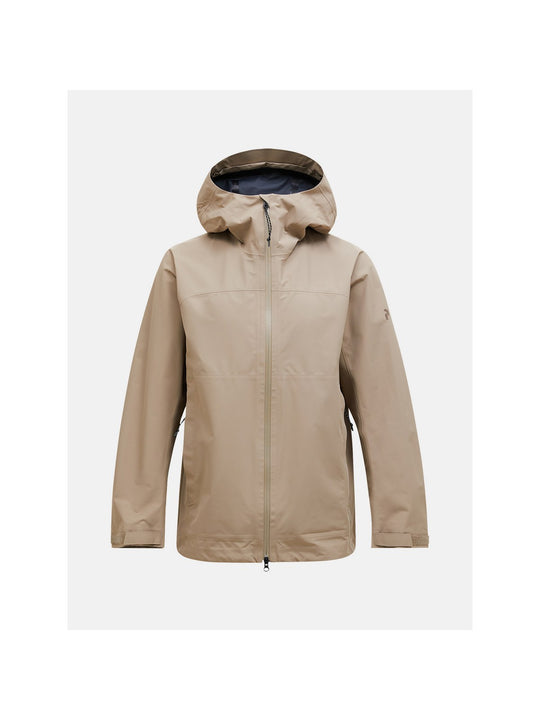 Kurtka PEAK PERFORMANCE M Treeline Shell Jacket beżowy - Adventure Sports
