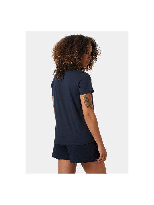 Koszulka HELLY HANSEN W Core Graphic T-Shirt granatowy - Adventure Sports
