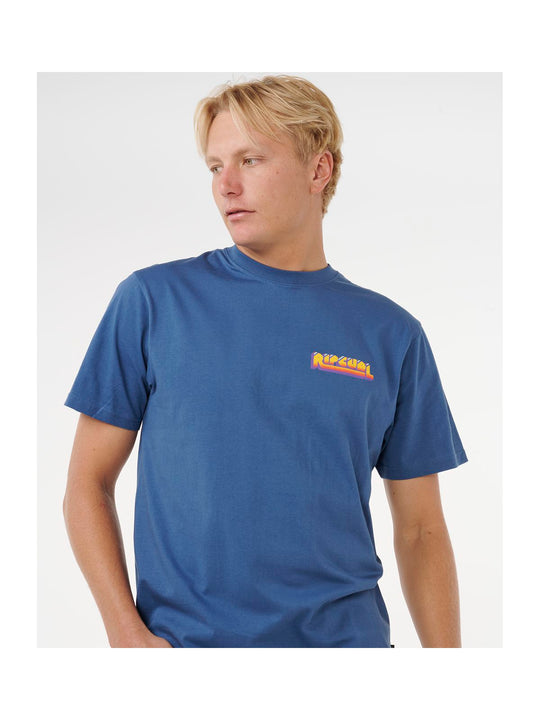 Koszulka RIP CURL SURF TRIP TEE granatowa
