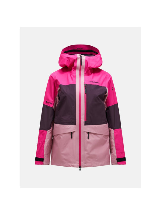 Kurtka narciarska Peak Performance W Gravity Gore-Tex 3L Jac fioletowy - Adventure Sports
