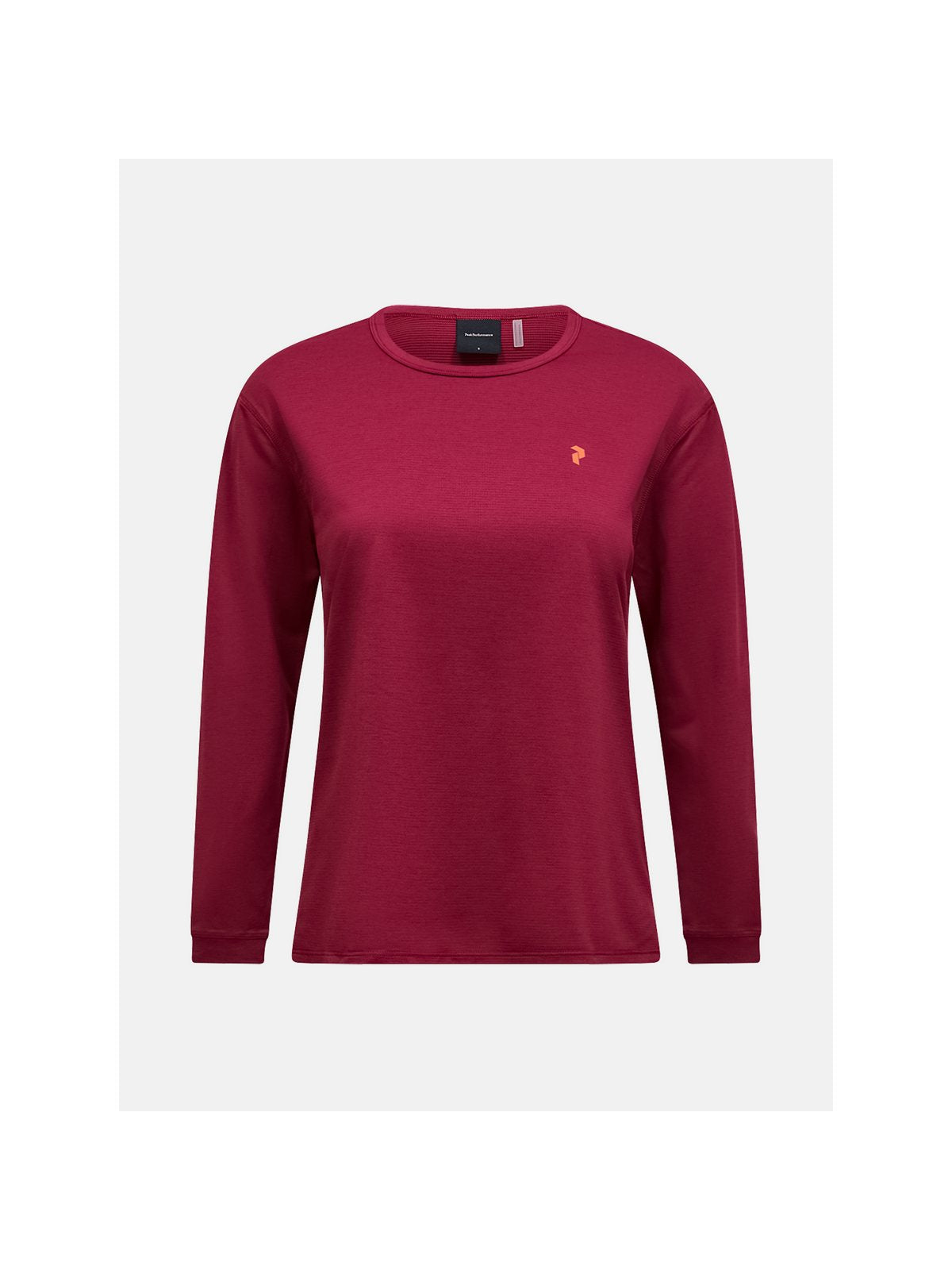 Koszulka PEAK PERFORMANCE Trail Longsleeve Women bordowy