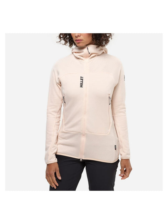 Bluza damska MILLET Fusion Grid Hoodie W jasny róż
