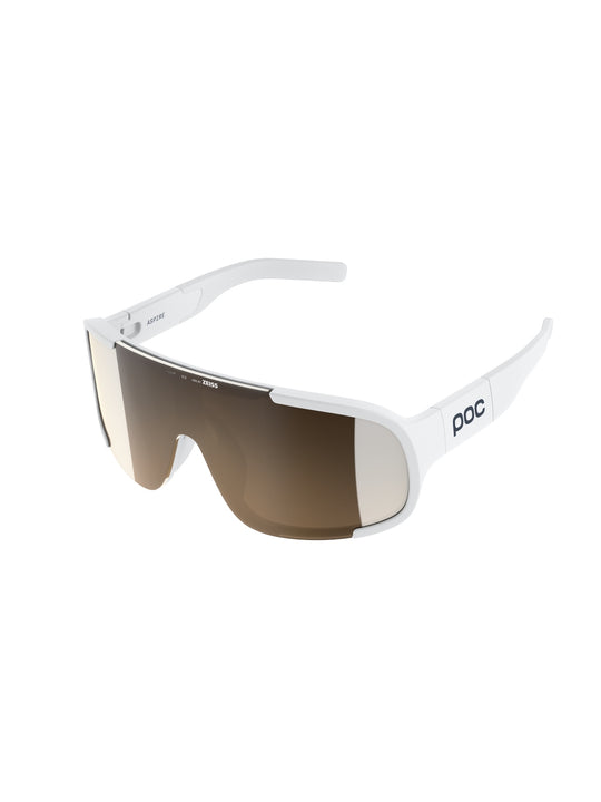 Okulary rowerowe POC Aspire Wide Fit biały cat.2 Clarity Trail /Partly Sunny Silver
