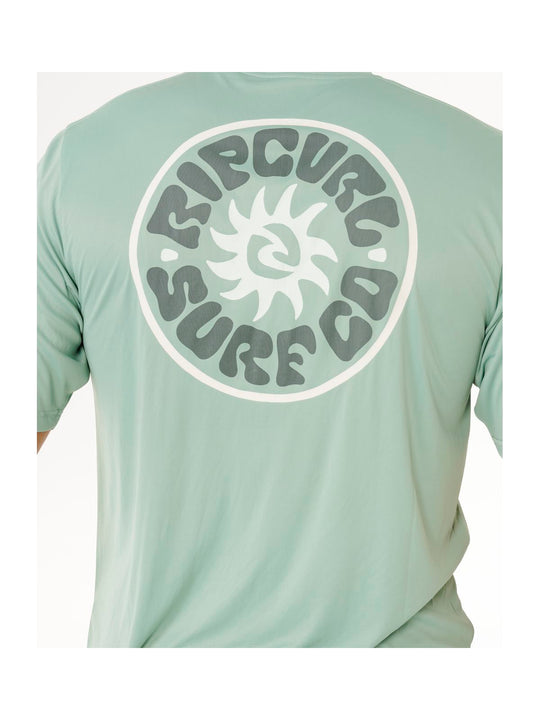 Lycra męska RIP CURL Pacific Rinse Surflite Upf S/S zielona
