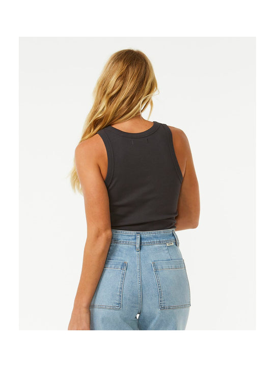 Koszulka RIP CURL Sunset Ribbed Tank biały - Adventure Sports
