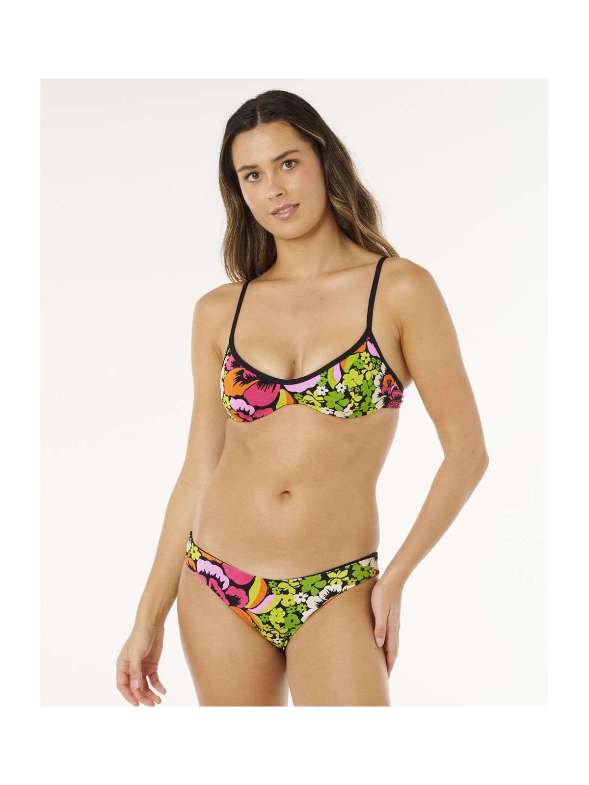 Stanik damski RIP CURL Blooming D-Dd Top multikolor
