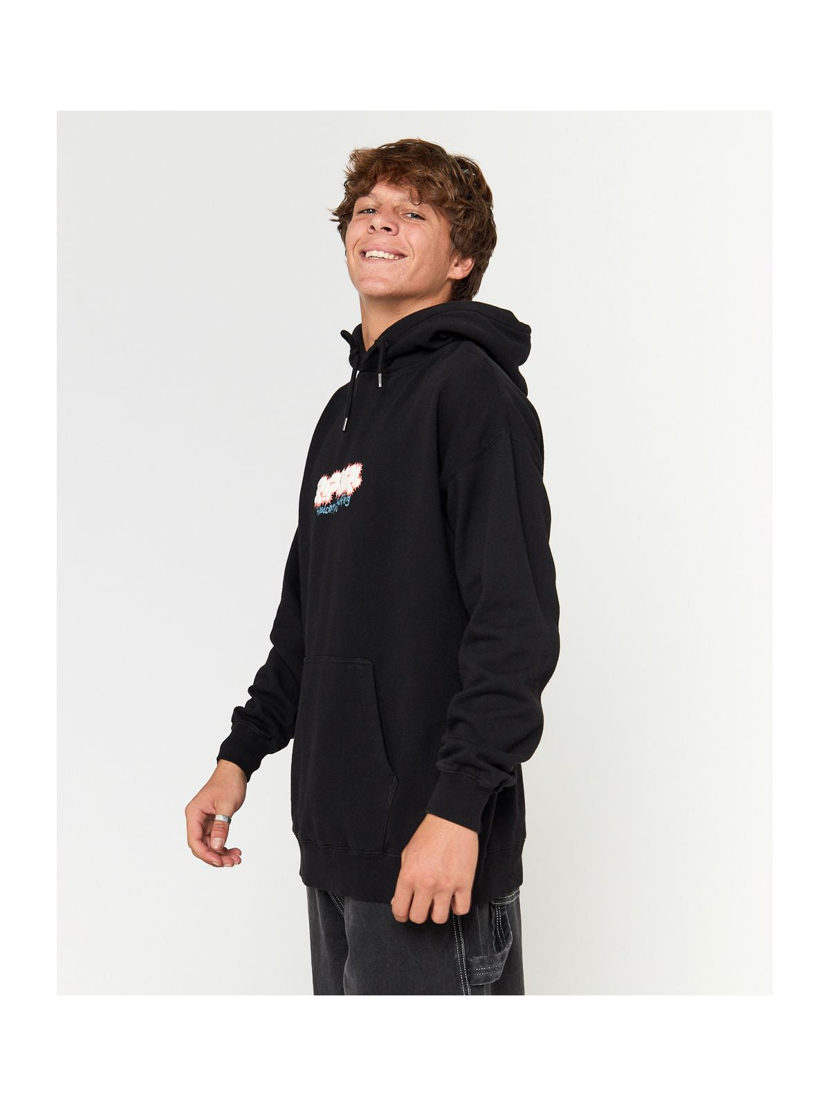 Bluza RIP CURL RAW ENERGY HOOD czarna