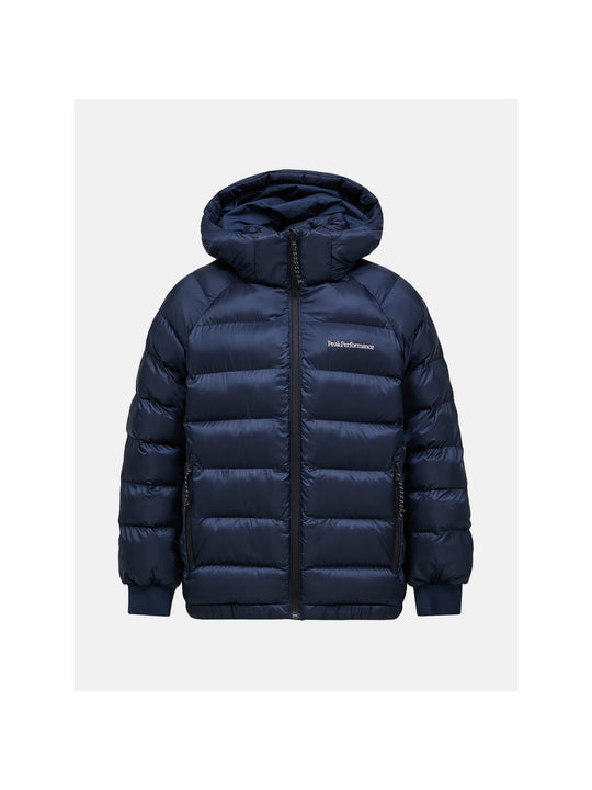 Kurtka PEAK PERFORMANCE Jr Tomic Insulated Hood Jacket granatowy
