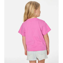 Koszulka dziewczęca RIP CURL Surf Puff Relaxed Tee -Girl różowa
