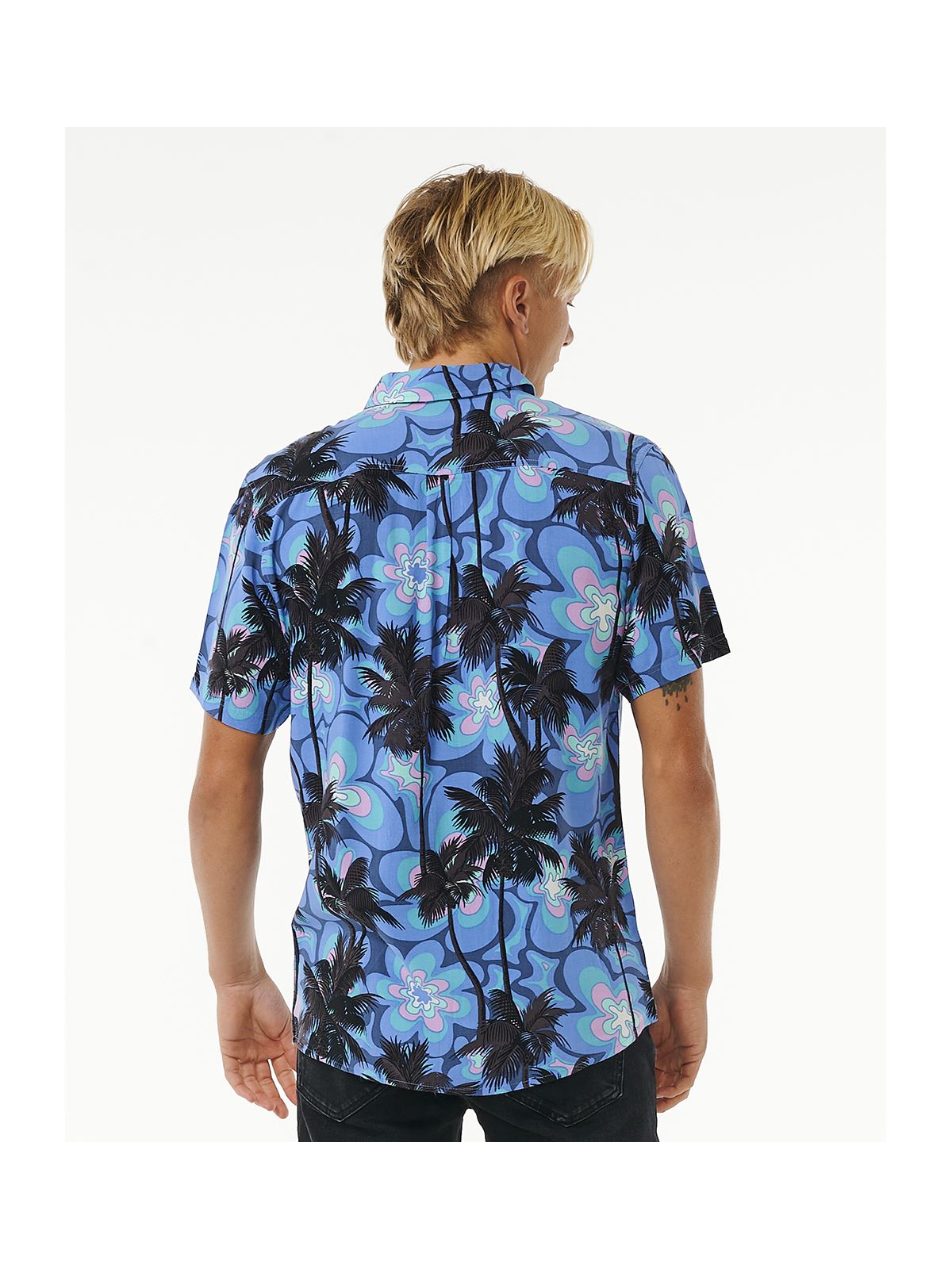Koszula RIP CURL Barrel Killa S/S Shirt niebieski - Adventure Sports