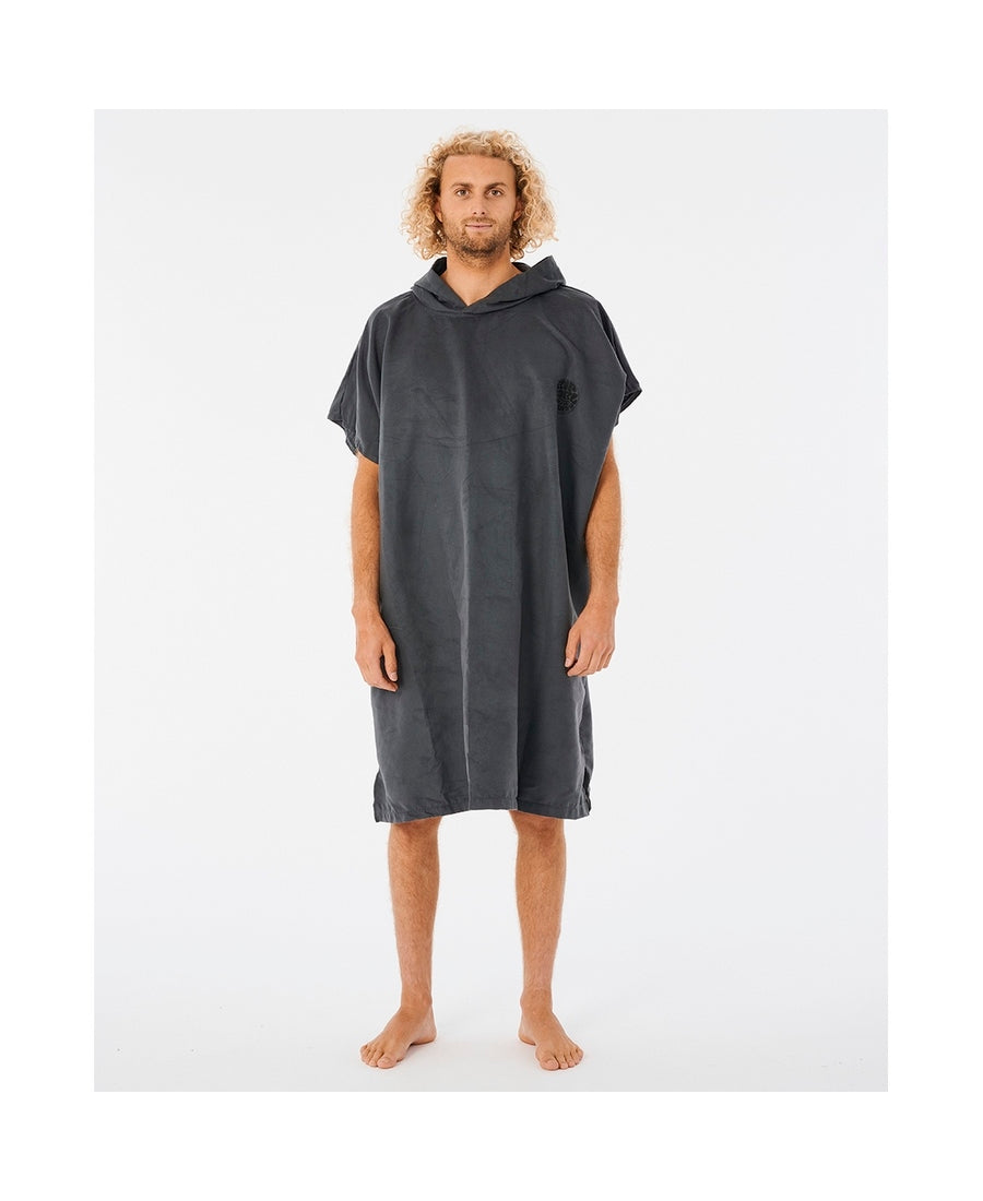Poncho RIP CURL Surf Series Packableź Hooded T czarny - TU - Adventure Sports