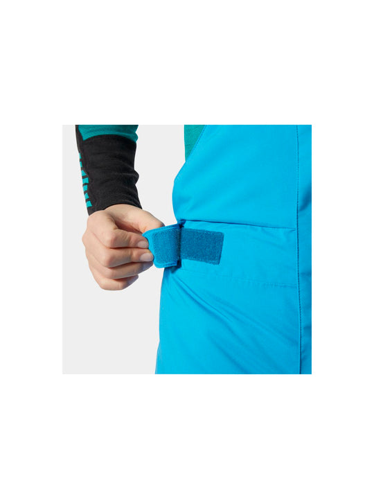 Spodnie narciarskie dziecięce HELLY HANSEN Jr Summit 2.0 Bib Pant kolor niebieski
