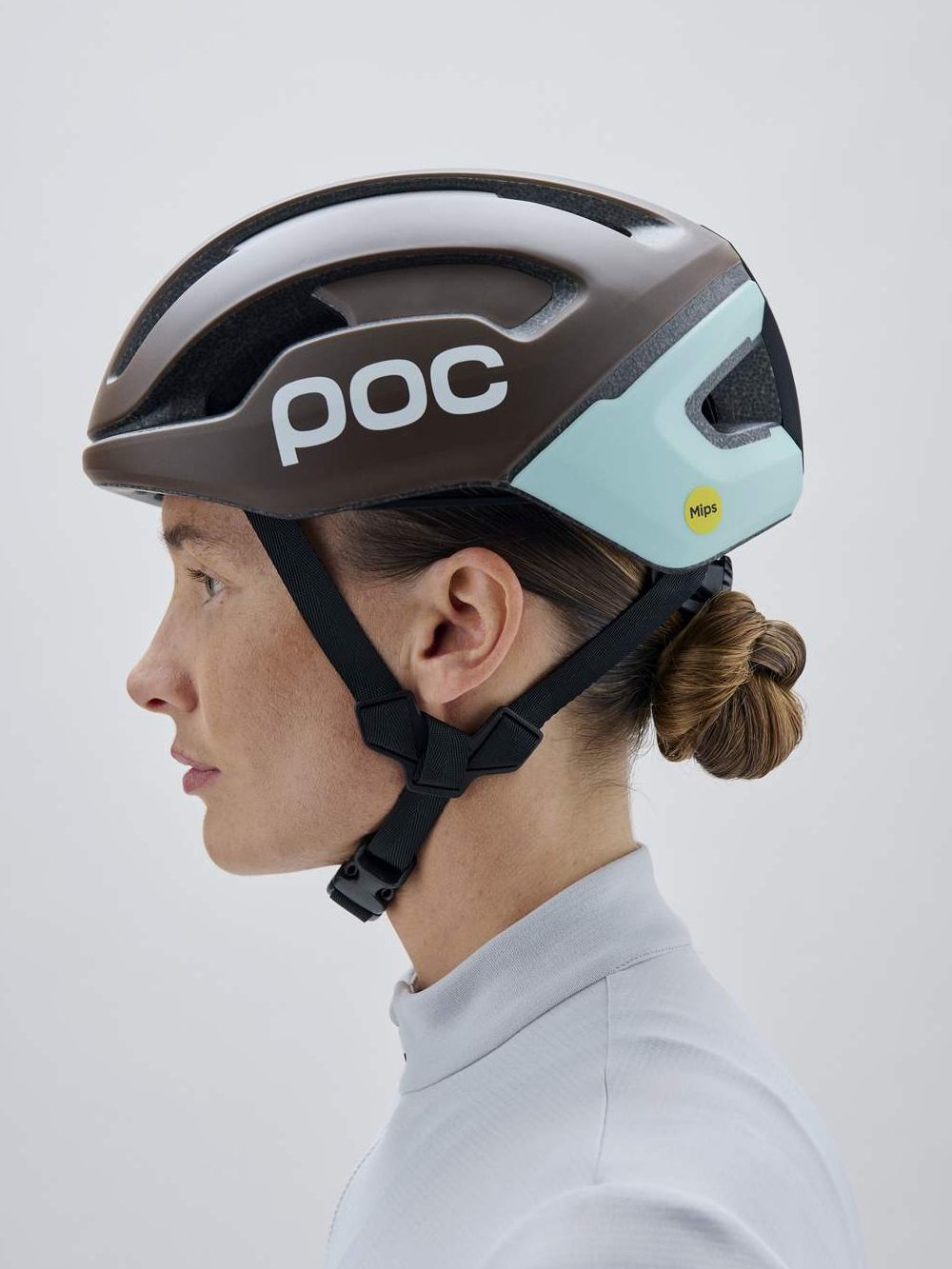 Kask rowerowy POC Omne Air MIPS brązowy