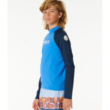 Koszulka do pływania dziecięca RIP CURL Shock Upf L/S-Boy niebieska
