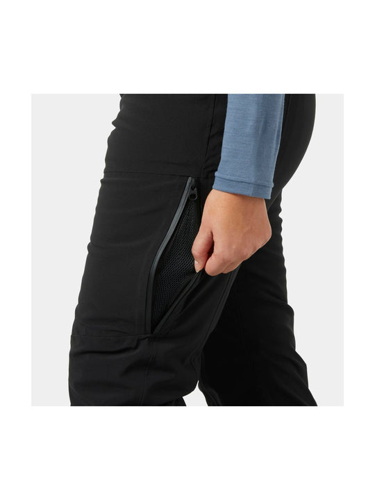 Spodnie narciarskie damskie HELLY HANSEN W ALPHELIA BIB PANT czarne
