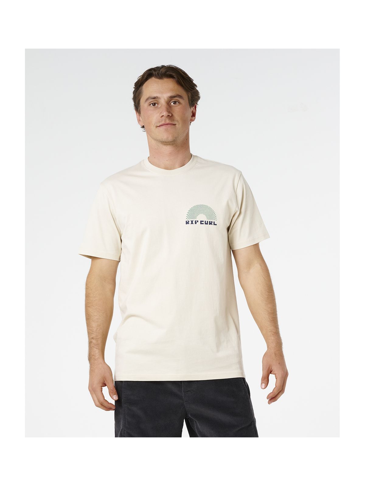Koszulka męska RIP CURL Aots Rising Tee biała