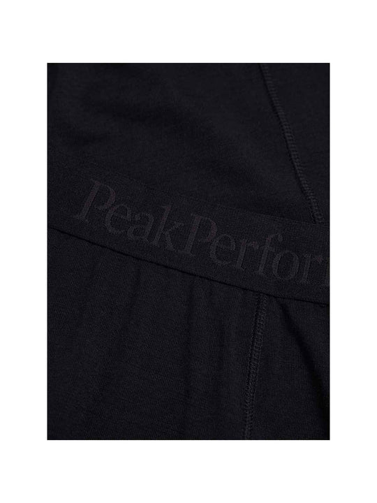 Spodnie termiczne męskie PEAK PERFORMANCE Magic 3/4 Long Johns Wool-blend Baselayer Men czarne
