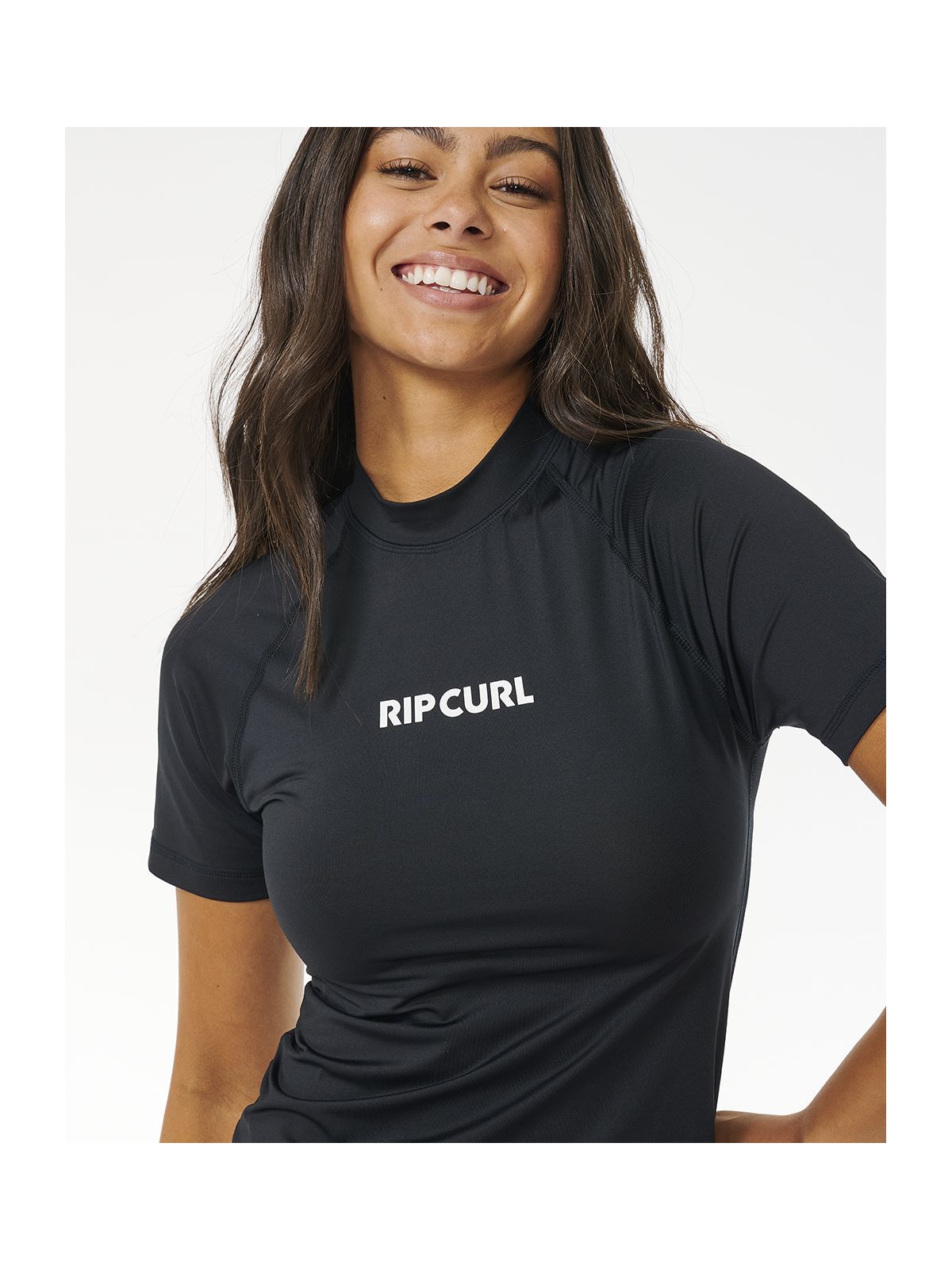 Lycra RIP CURL Classic Surf Ss Upf Rashguard czarny - Adventure Sports