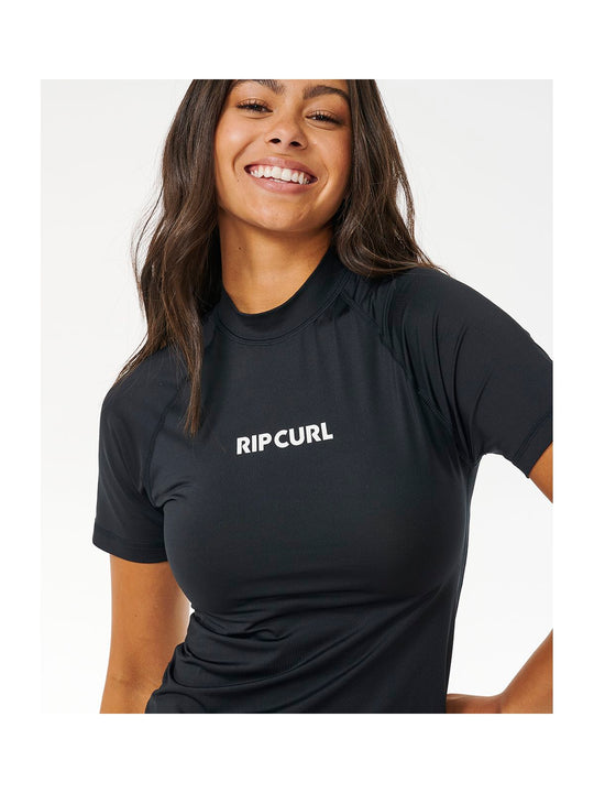 Lycra RIP CURL Classic Surf Ss Upf Rashguard czarny - Adventure Sports
