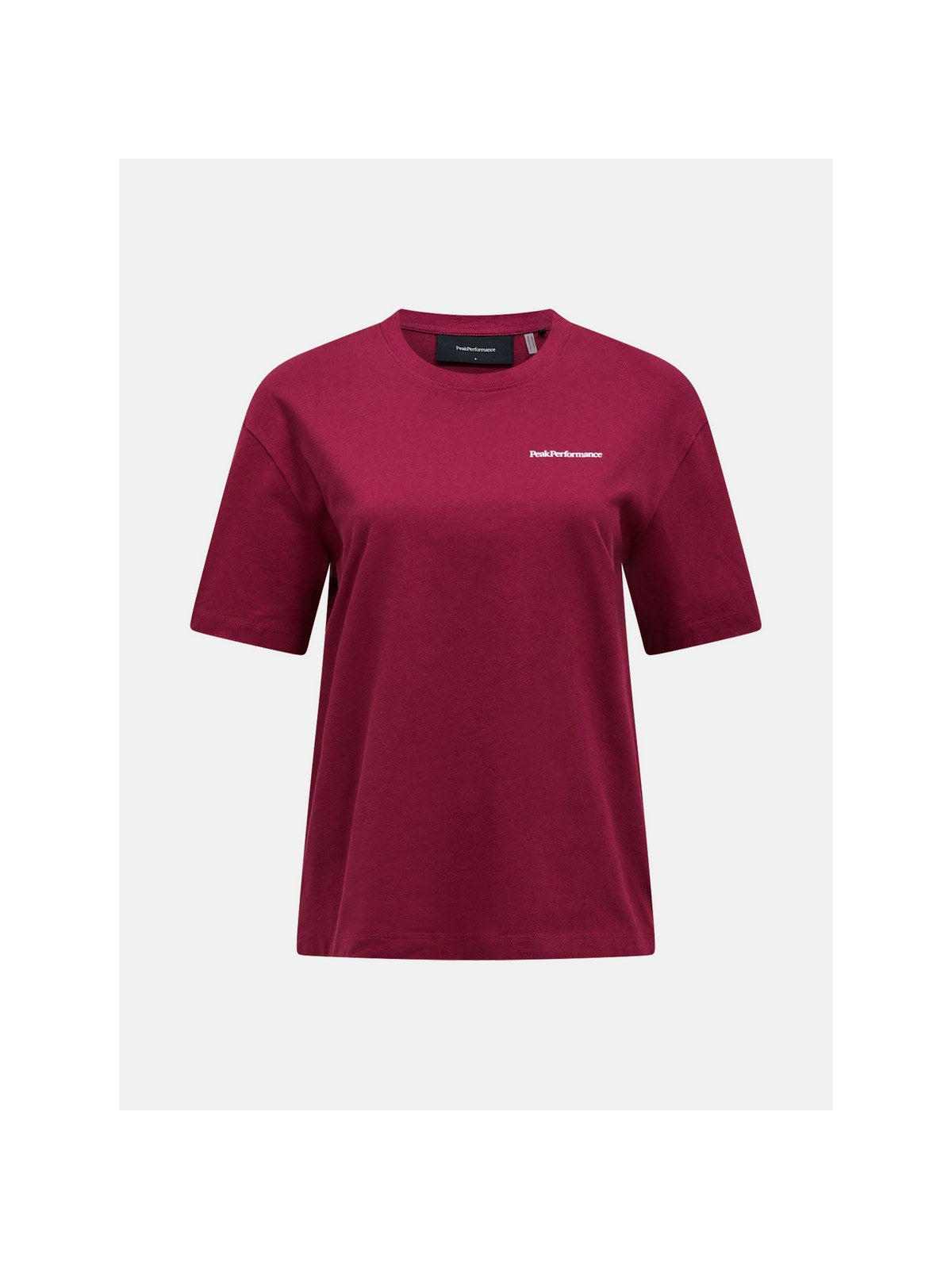 Koszulka PEAK PERFORMANCE W Graphic Tee bordowy