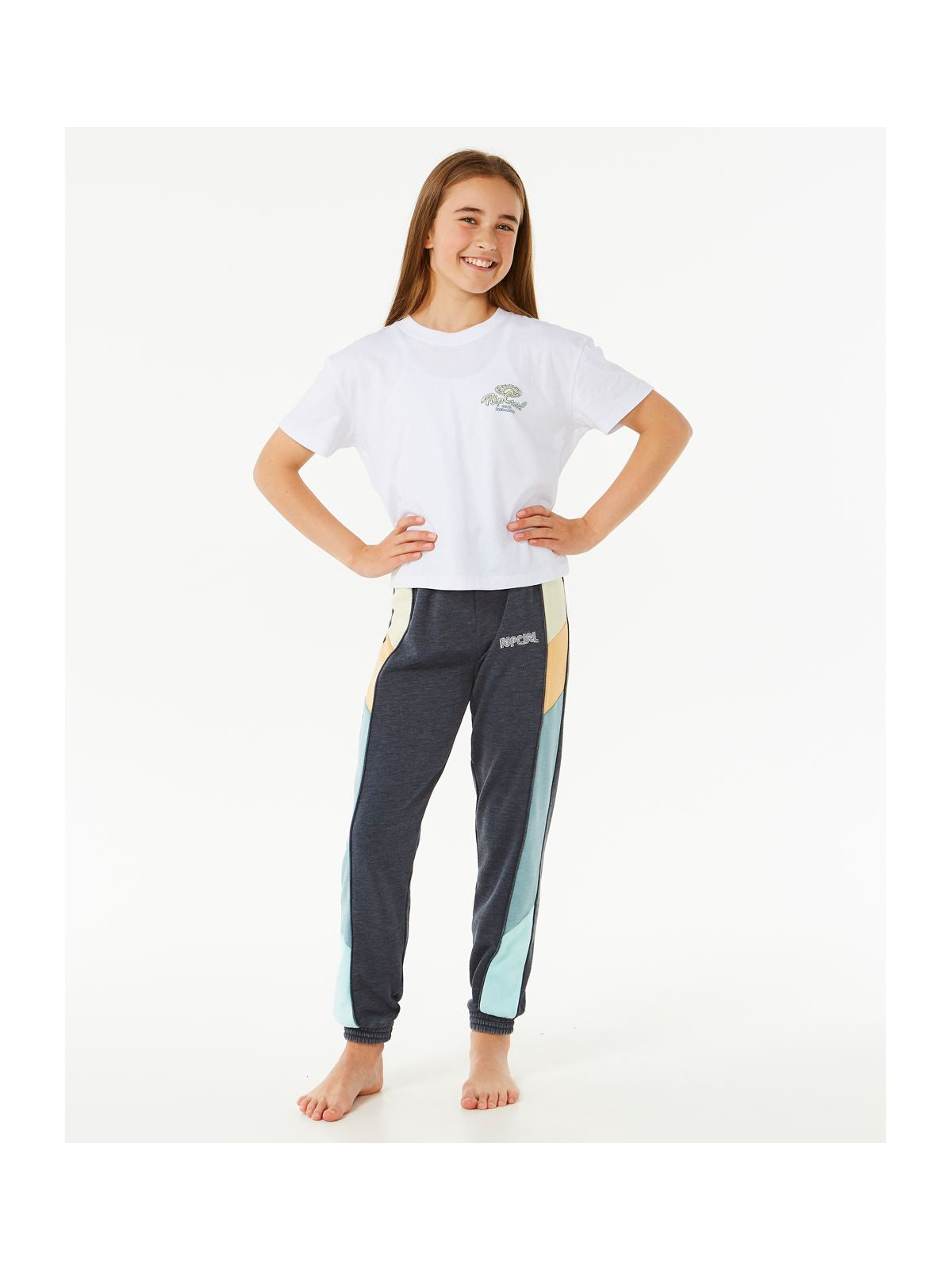 Spodnie RIP CURL Block Party Track Pant Girl granatowy - Adventure Sports