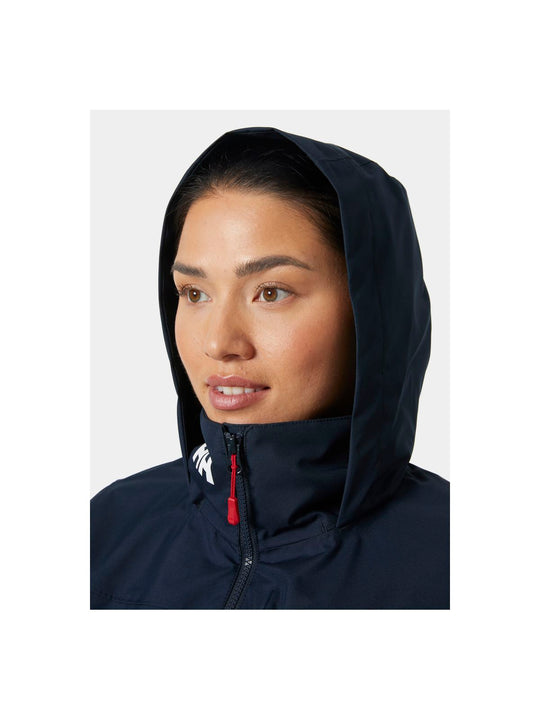 Kurtka damska HELLY HANSEN W Crew Hooded Midl Jacket 2.0  kolor granatowy
