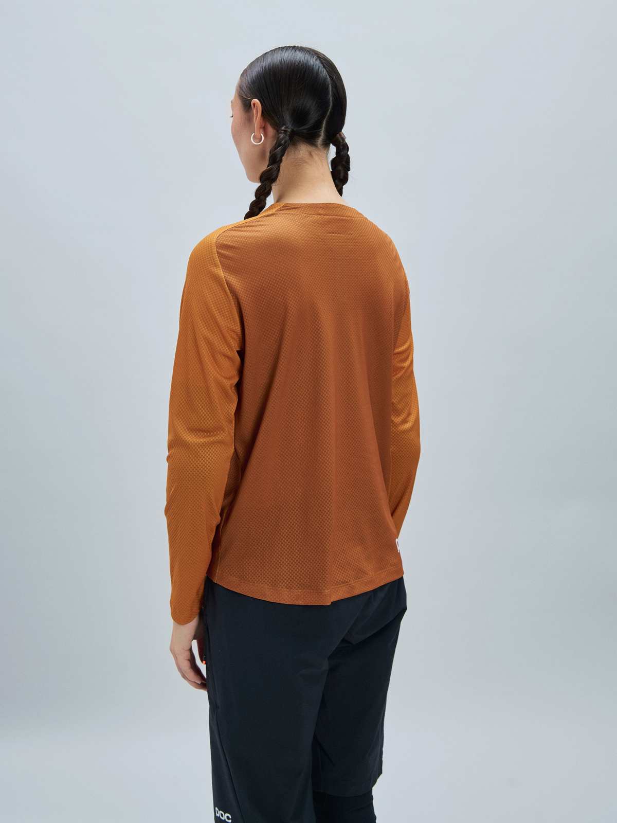 Koszulka rowerowa damska POC W’s Motion Air L/S Jersey brązowy - Adventure Sports