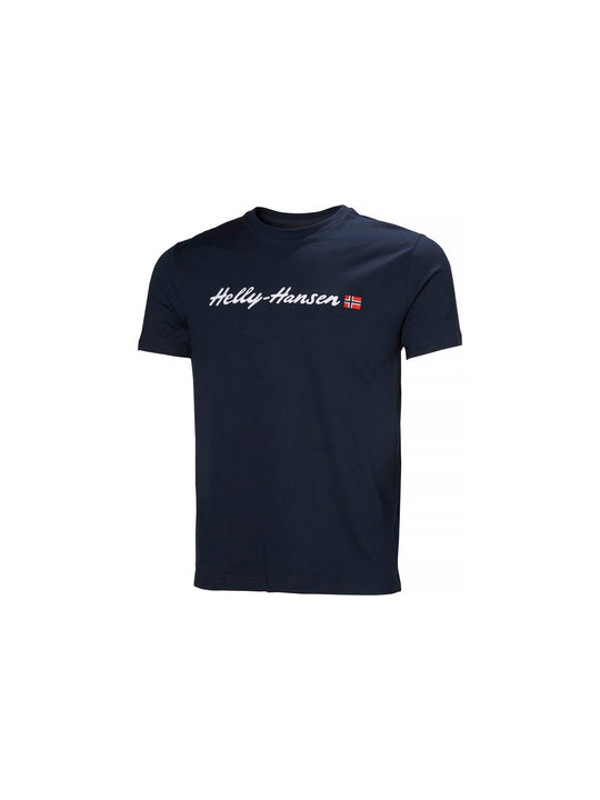 Koszulka HELLY HANSEN CORE GRAPHIC T 2.0 granatowy - Adventure Sports
