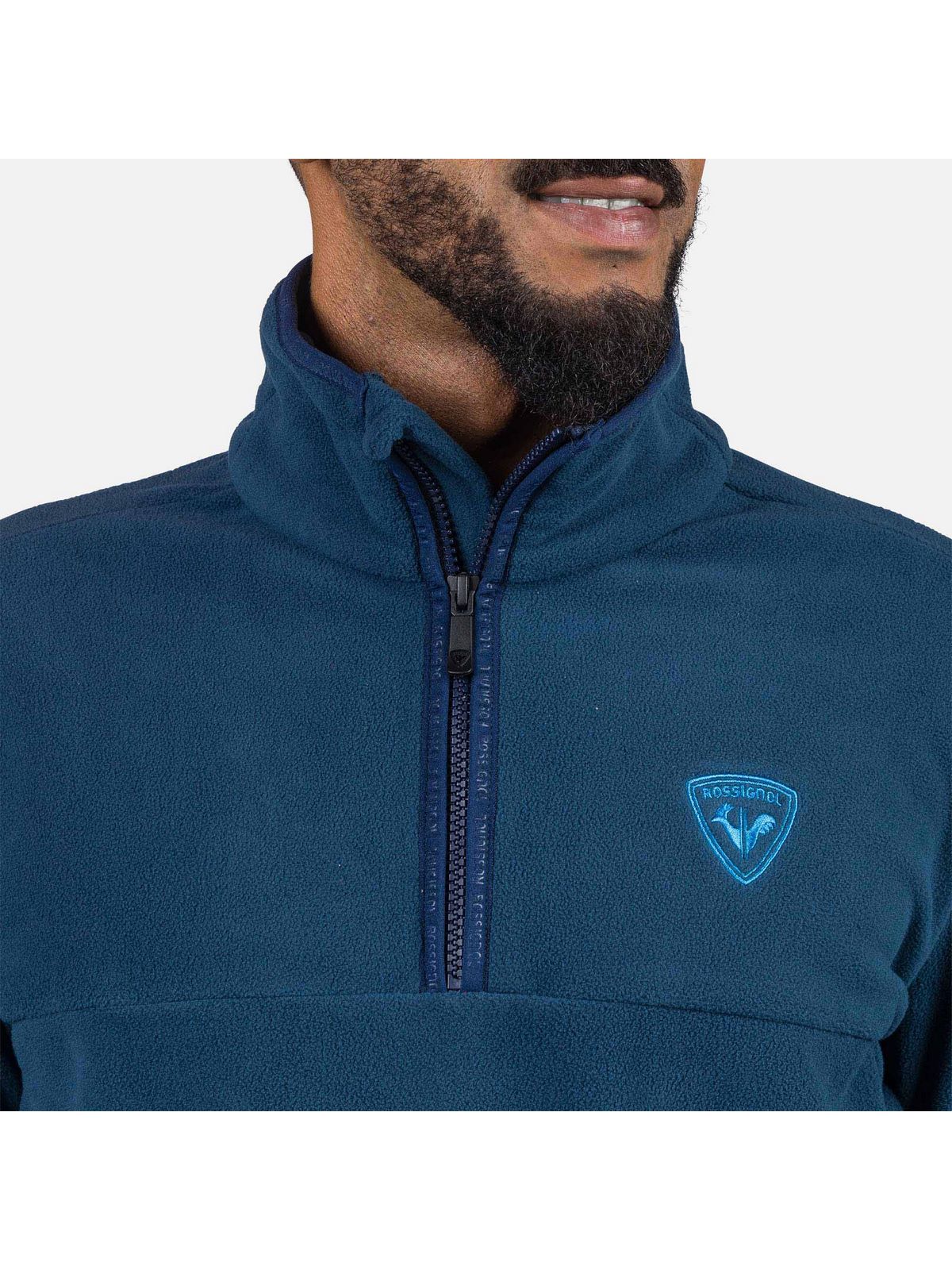 Bluza męska ROSSIGNOL Strawpile Fleece Hz granatowy