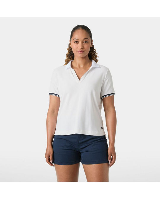 Koszulka damska HELLY HANSEN W Portofino Polo biała
