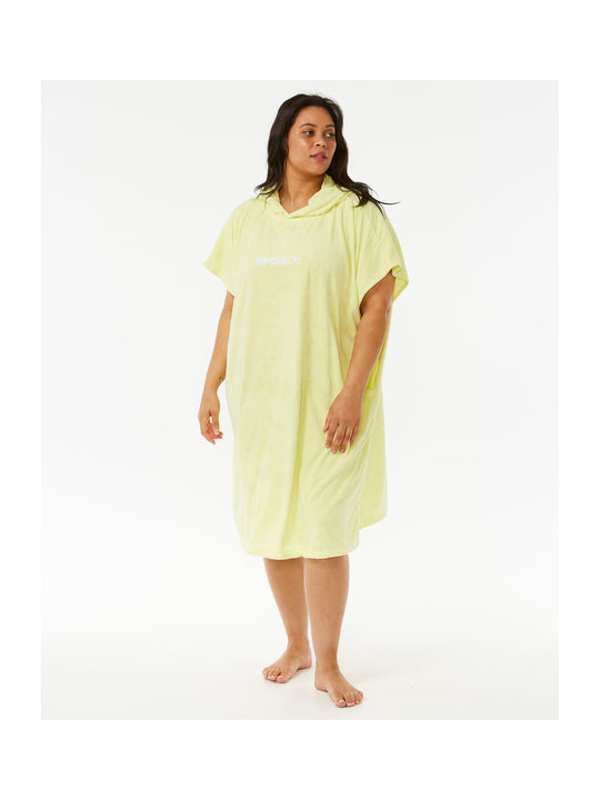 Poncho RIP CURL Classic Surf Hooded Towel żółty - TU - Adventure Sports
