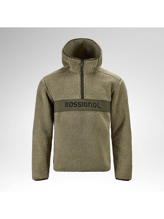 Bluza męska ROSSIGNOL Alltrack Anorak Fleece beżowa
